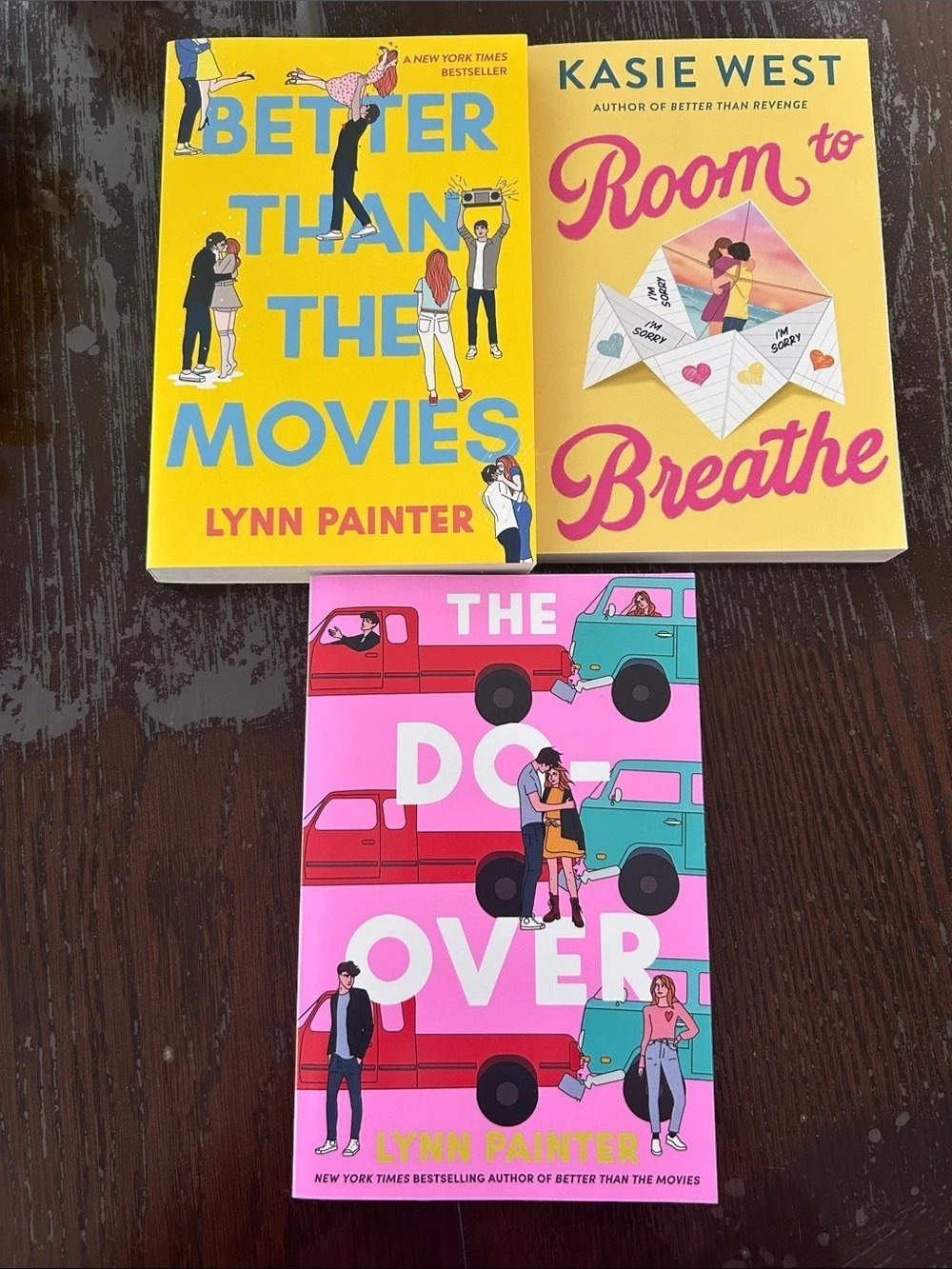 3 book bundle, The Do-Over, Better than the movies, Room to breathe
